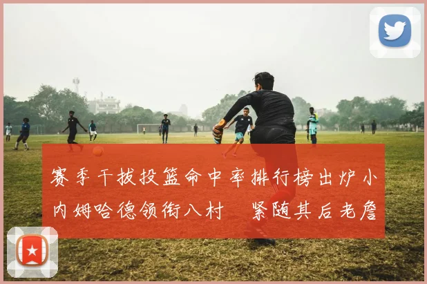 赛季干拔投篮命中率排行榜出炉小内姆哈德领衔八村塁紧随其后老詹稳居前列